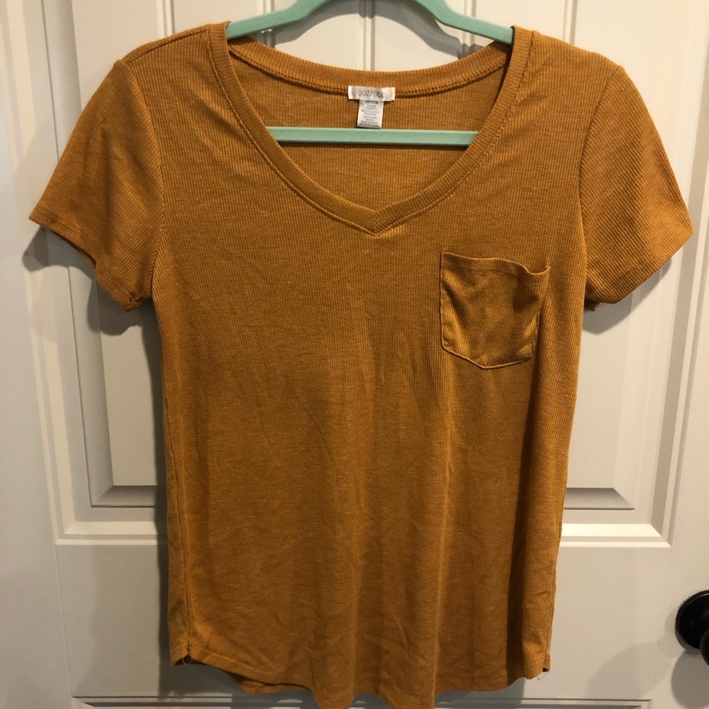 Mustard blouse